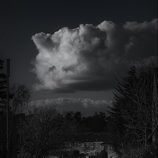 ID575  Cumulus above Houses by Nicholas M Vivian